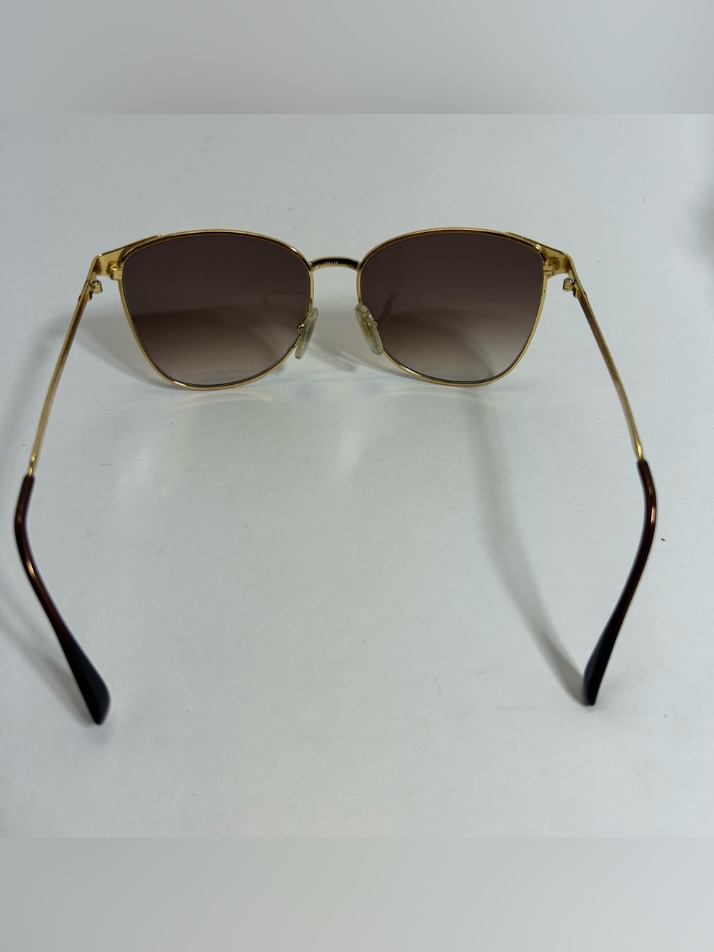 Vintage Laura Biagiotti Sunglasses Metal Frame Gradiant brown Rare T601/SP04 - Picture 4 of 13